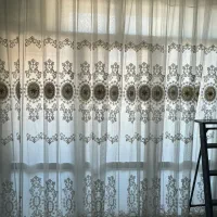 پرده حریر|پرده، رانر، رومیزی|مشهد, امیریه|دیوار