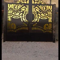 هزاران طرح لیزری.   مدرن کلاسیک.  حیاط درب