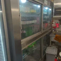 یخچال فروشگاهی ۴ درب کشویی بزرگ