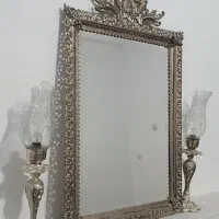 آینهو شمعدانبرنز