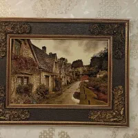 دو عدد تابلو فرش منظره