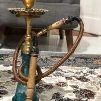 قلیون برنج توپر و چوب سرخ|صنایع دستی و سایر لوازم تزئینی|بابل, |دیوار