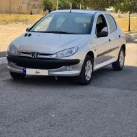 ۲۰۶تیپ۲مدل۱۳۸۳بدنه درحد((دوررنگ))