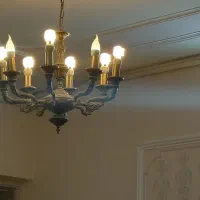 لوستر برنجی دوعدد