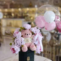 انواع پنل گل و باکس های نوزادی و مناسبتی