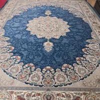فروش دو تخته فرش ماشینی ۱۲۰۰ شانه ۹ متری  نو