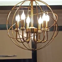 لوستر|لوستر و چراغ آویز|خمینی‌شهر, |دیوار