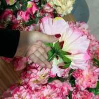 گل مصنوعی برای تزیین ماشین و جایگاه عروسی|گل مصنوعی|اردبیل, |دیوار