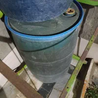 دو تا بشکه نفتی پلاستیکی