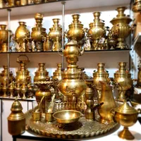 kou سماور زغالی اسپرسو ews برقی ذغالی گازی برنجی