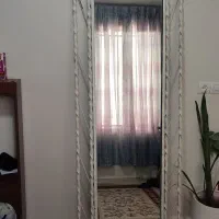 آینه قدی فرفورژه سفید