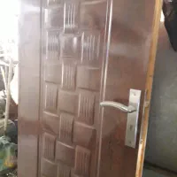 درب چوبی شرکتی بدون چهارچوب  ، با دستگیره و قفل|مصالح و تجهیزات ساختمان|گرگان, |دیوار