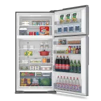 یخچال فریزر هیتاچی RV990 نقره‌ای
