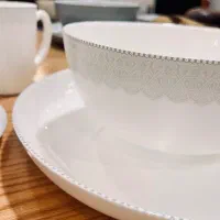 سرویس غذاخوری.سرویس ۲۶ پارچه لومینارک|ظروف سرو و پذیرایی|رشت, باهنر|دیوار