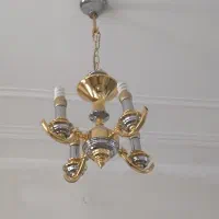 سه عدد لوستر قدیمی|لوستر و چراغ آویز|دزفول, |دیوار