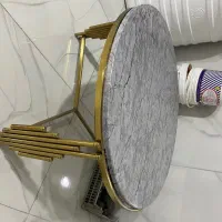 میز جلو مبلی و سه تا عسلی