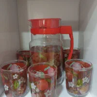 پارچ ولیوان کاکی