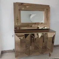 ست آینه کنسول تمام آینه نو|بوفه، ویترین، کنسول|شاهین‌شهر, خانه کارگر|دیوار