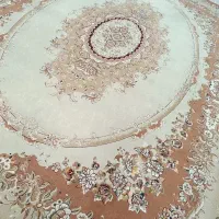 دو تخته فرش12متری گل برجسته|فرش|ایلام, |دیوار