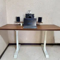 میزتحریر و کاری حرفه‌ای دست ساز MDFبا پایه چوب راش