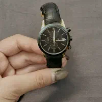 ساعت رومانسون مشکی تقویم دار زنانه