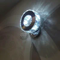 دیوار کوب کریستالی