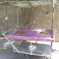 چهار چرخ گاری درحدنو