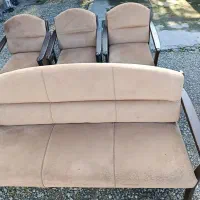 مبل چوبی ۶ نفره|مبلمان خانگی و میز عسلی|رامسر, |دیوار