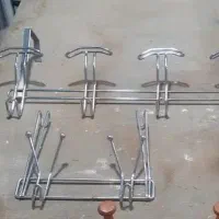 جالباسی آکاردئونی چوبی جالباسی فلزی