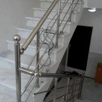 نصب واجرای نرده استیل ساده و مهندسی چکی ... نقدی|مصالح و تجهیزات ساختمان|نوبران, |دیوار