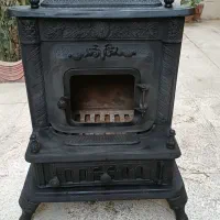 بخاری هیزمی چدنی قوچ نشان