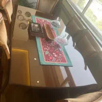 مبلمان ۹ نفره همراه با غذاخوری ۶ نفره و کنسول|مبلمان خانگی و میز عسلی|شاهینشهر, پاسداران|دیوار