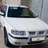 سمند 91کم کار رنگ سفید|خودرو سواری و وانت|برازجان, |دیوار