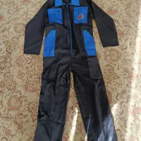 لباس کار مکانیکی(سرهم)به همراه جلیقه ایمنی شبرنگ