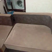 مبل ال با میز عسلی