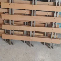 تخت خواب دوطبقه فلزی همراه ۲تشک رویال اصل|تخت و سرویس خواب|پاکدشت, پاکدشت (مامازند)|دیوار