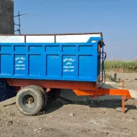 تریلی در خد خشک|خودرو سنگین|گالیکش, |دیوار