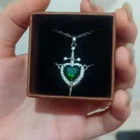 گردنبند ست قلب و شمشیر