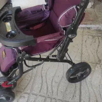 کالسکه تایوانی درحدنوسالم بادوعدد روروئک سالم|کالسکه و لوازم جانبی|تنکمان, |دیوار