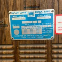 دستگاه بستنی ساز تک قیف تیلور امریکایی نو