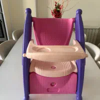 راکر و صندلی غذا دو کاره برندNew born