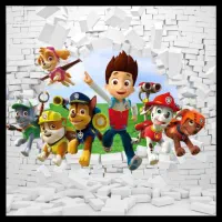 کاغذ دیواری ،قاب بندی