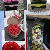 دسته گل عروس(هرسین)|گل مصنوعی|کرمانشاه, |دیوار