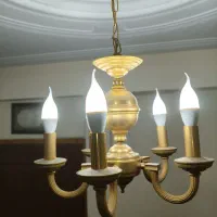 دو عدد لوستر قدیمی