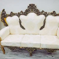 مبل سلطنتی|مبلمان خانگی و میز عسلی|پرند, فاز ۶|دیوار