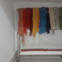 دار قالی به همراه قالی|فرش|اسلامآباد غرب, |دیوار