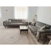 مبل راحتی ۸نفره تخت خوابشو مکانیزم مدل آیسل|مبلمان خانگی و میز عسلی|بومهن, |دیوار