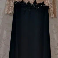 لباس مجلسی ترکیب دانتل