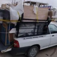 وانت پراید بار باربری جابجایی جم عسلویه کنگان