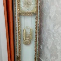 ساعت زمینی و گلدان برنز